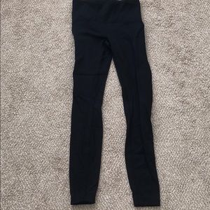 LULULEMON FLEECE LEGGINGS